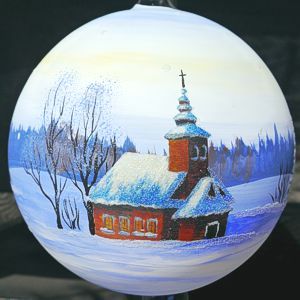 Lampion szklany