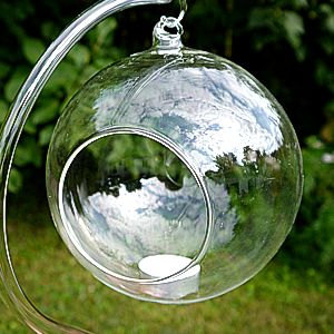 producent: Lampion przezroczysty z otworem, bombka z dziurą, bombka na tealight
