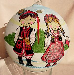Krakowiacy na bombce lampionie